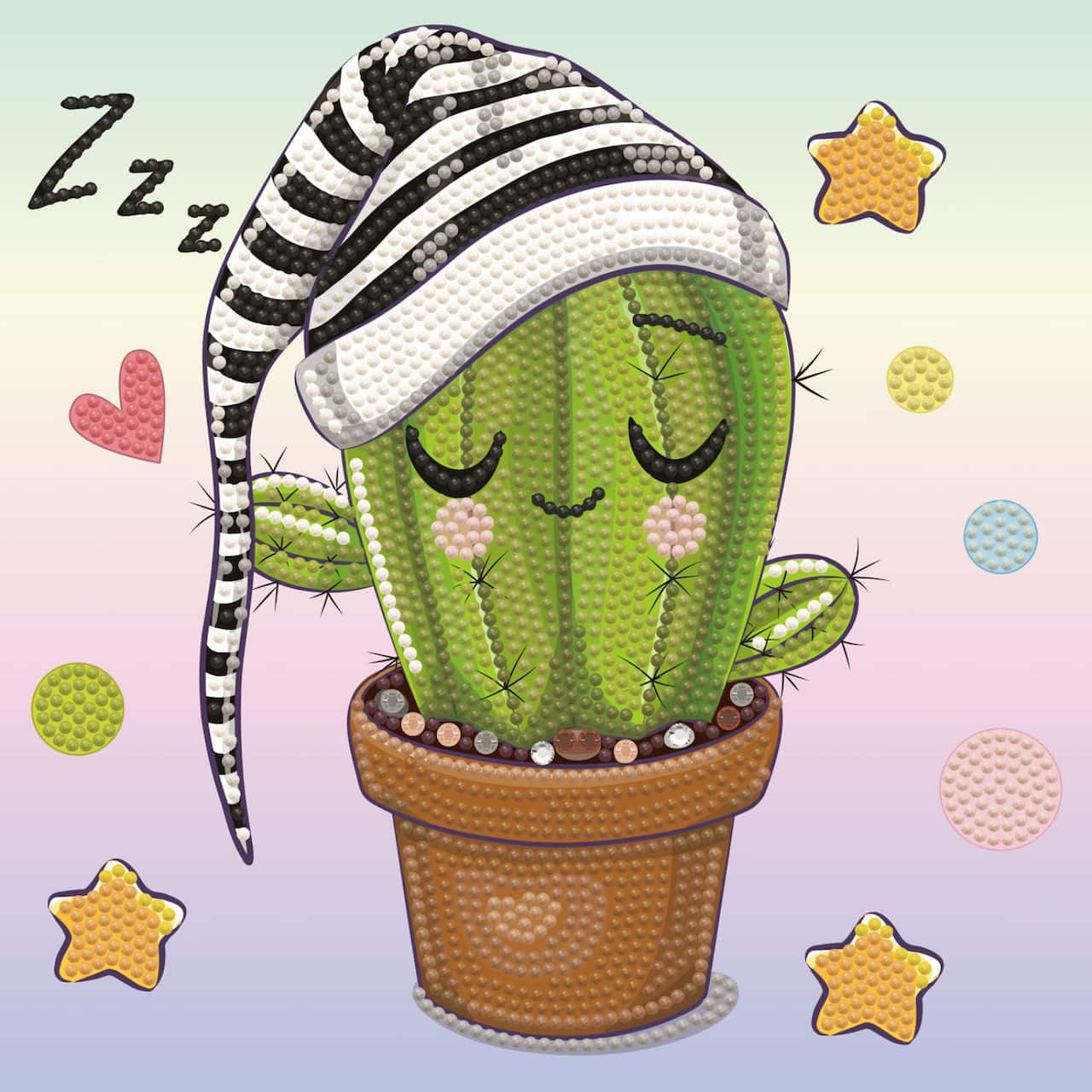 Diamond Dotz® Dotzies® Sleepy Cactus Diamond Dotting Kit